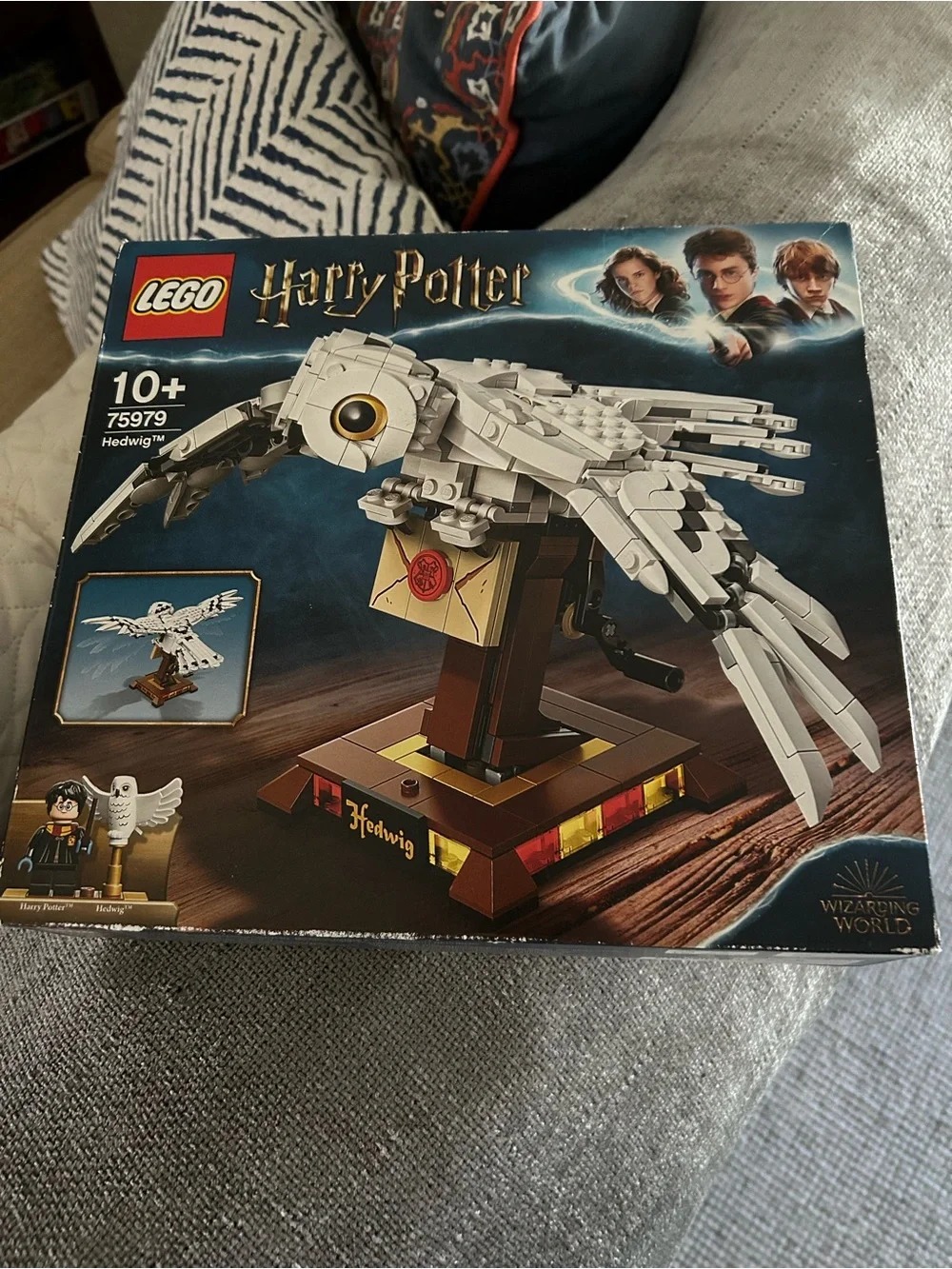 LEGO Harry Potter White and Brown Hedwig Buildable Owl Set